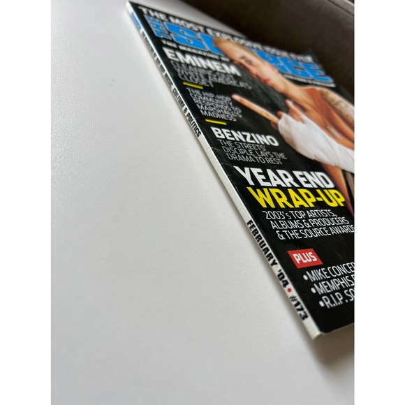 RARE The SOURCE Magazine #173 February 2004 Eminem Benzino Vintage Hip-Hop - Picture 7 of 7